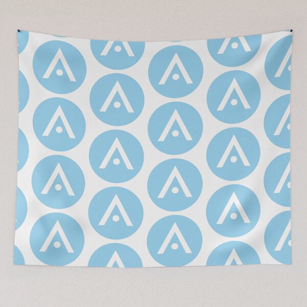 Item preview, Baby Blue Aveda Logo designed and sold by Dalaura.