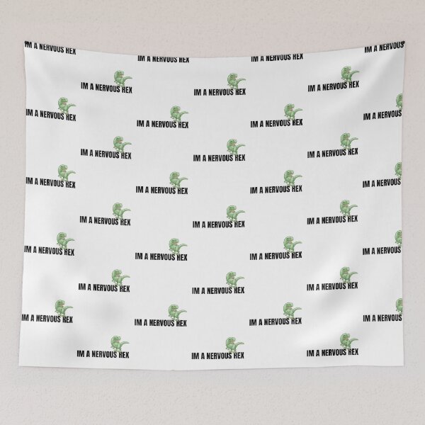 Item preview,   I'm A Nervous Rex, Funny T-Rex Pun. designed and sold by GulQari.