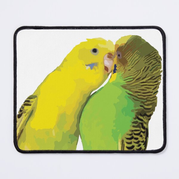Item preview,  Parakeet couple designed and sold by flamendes.