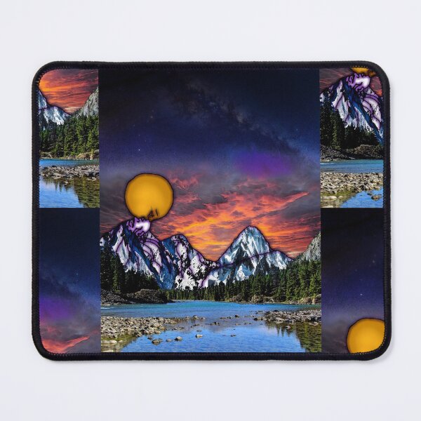 Item preview, espdzines Sundown and Gaia's last kiss of the day. designed and sold by EspDzines.