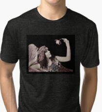 Theda Bara Cleopatra mit Blume Vintage T-Shirt