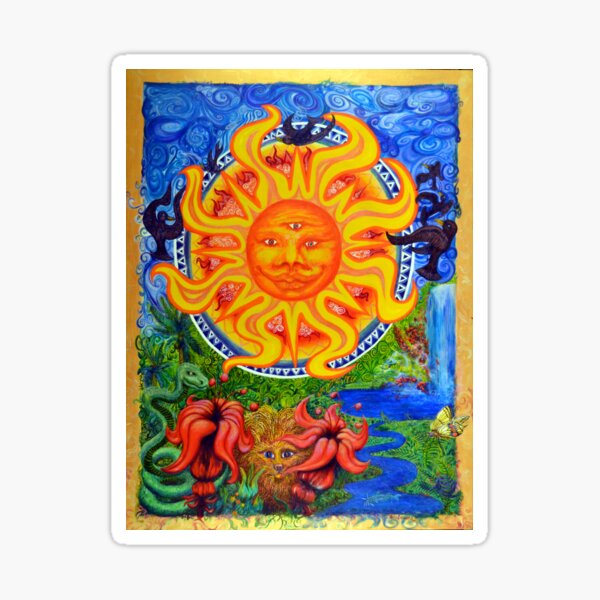 Sun of Pacifica Sticker