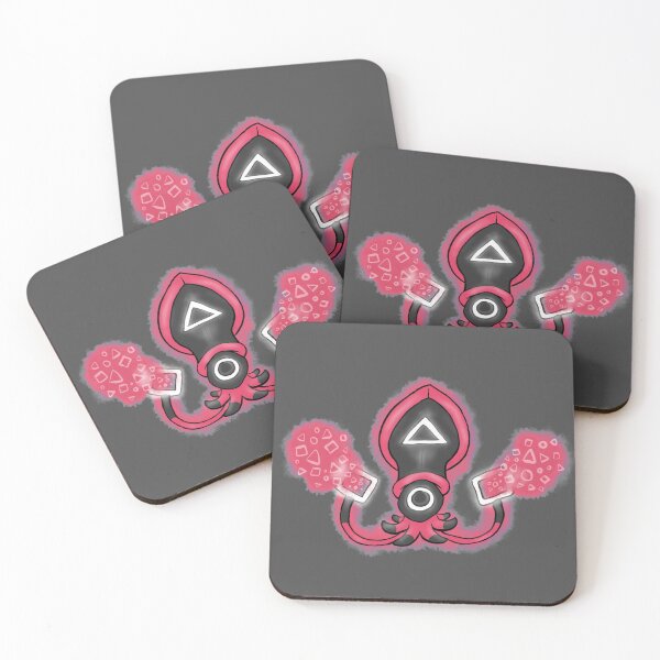 Item preview, Squid with shapes design designed and sold by LoganMDesigns.