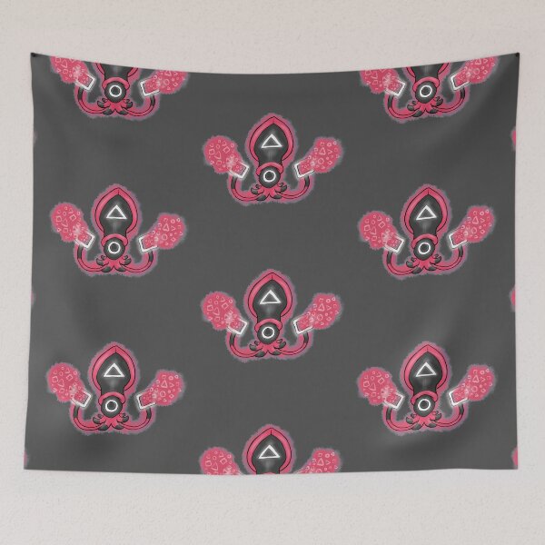 Item preview, Squid with shapes design designed and sold by LoganMDesigns.