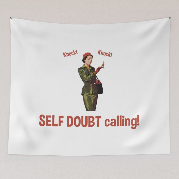 Item preview, Self Doubt calling! designed and sold by Chadwik.
