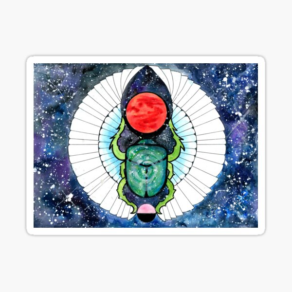 Space Beetle Sticker
