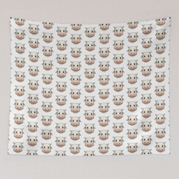 Item preview, Cow Face Emoji designed and sold by Popular-Gifts.