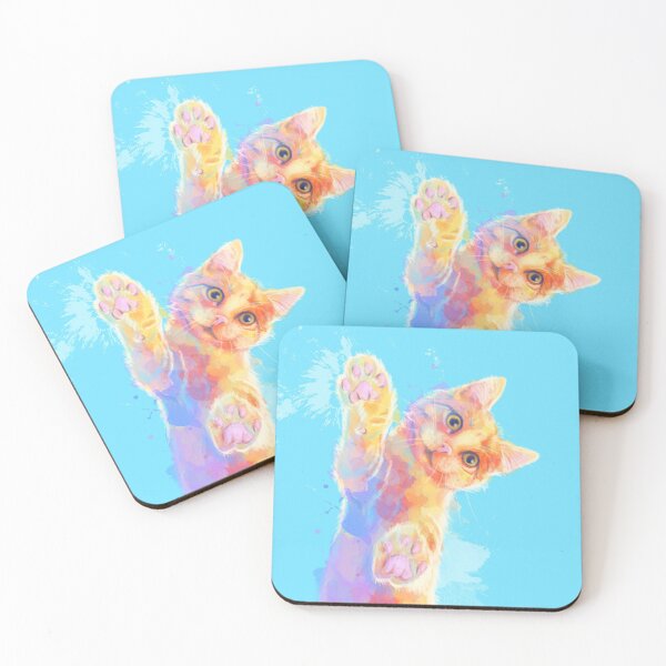 Item preview, Curious Kitten, cat illustration designed and sold by Flo Art Studio.