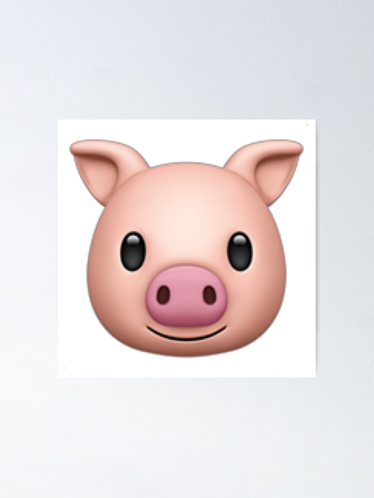 Pig Emoji T-Shirt Pig Lover Gifts