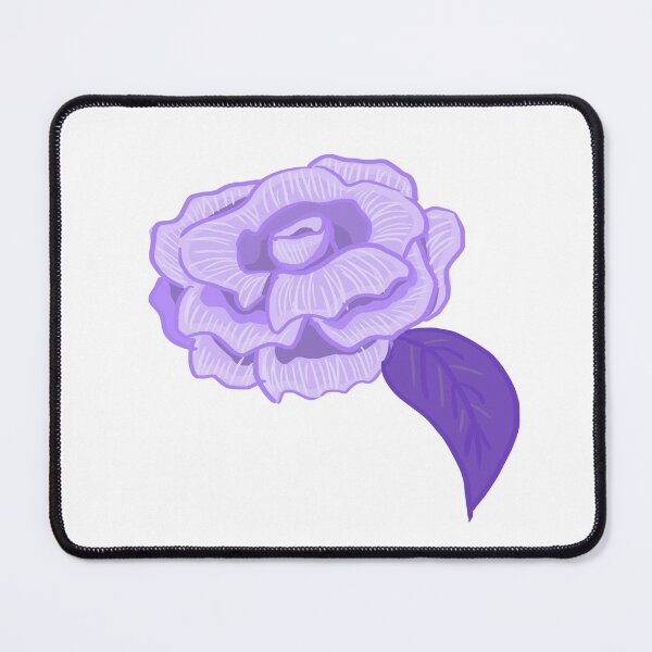 Purple Blossom Mouse Pad