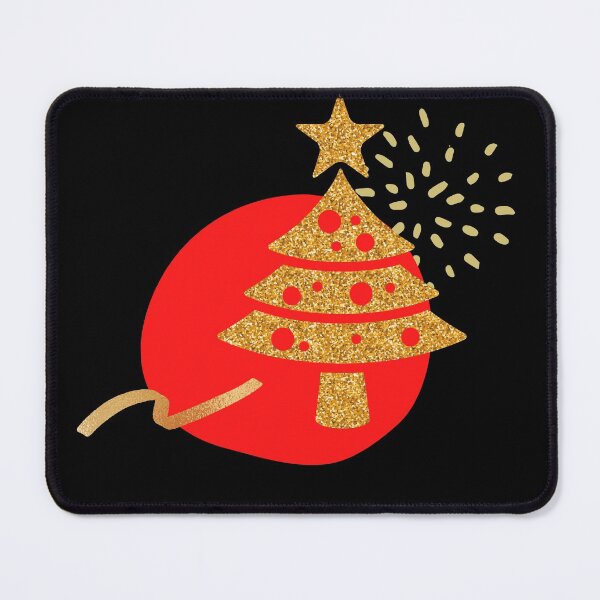 Item preview, Red and Gold Yellow Tree Painted Christmas Bare Branch designed and sold by Red-ElYoubi.