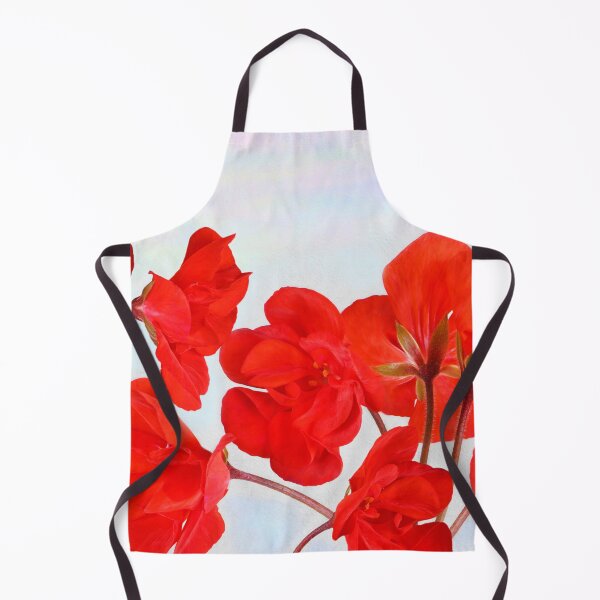 Item preview, Summer Red Geranium Flowers designed and sold by FineArtography.