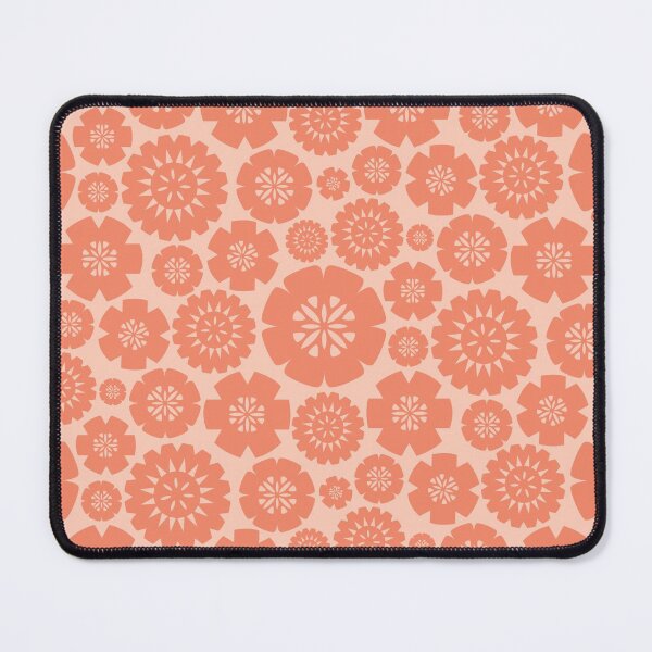 Item preview, Fijian Masi Flowers - Peach designed and sold by lolomastudio.