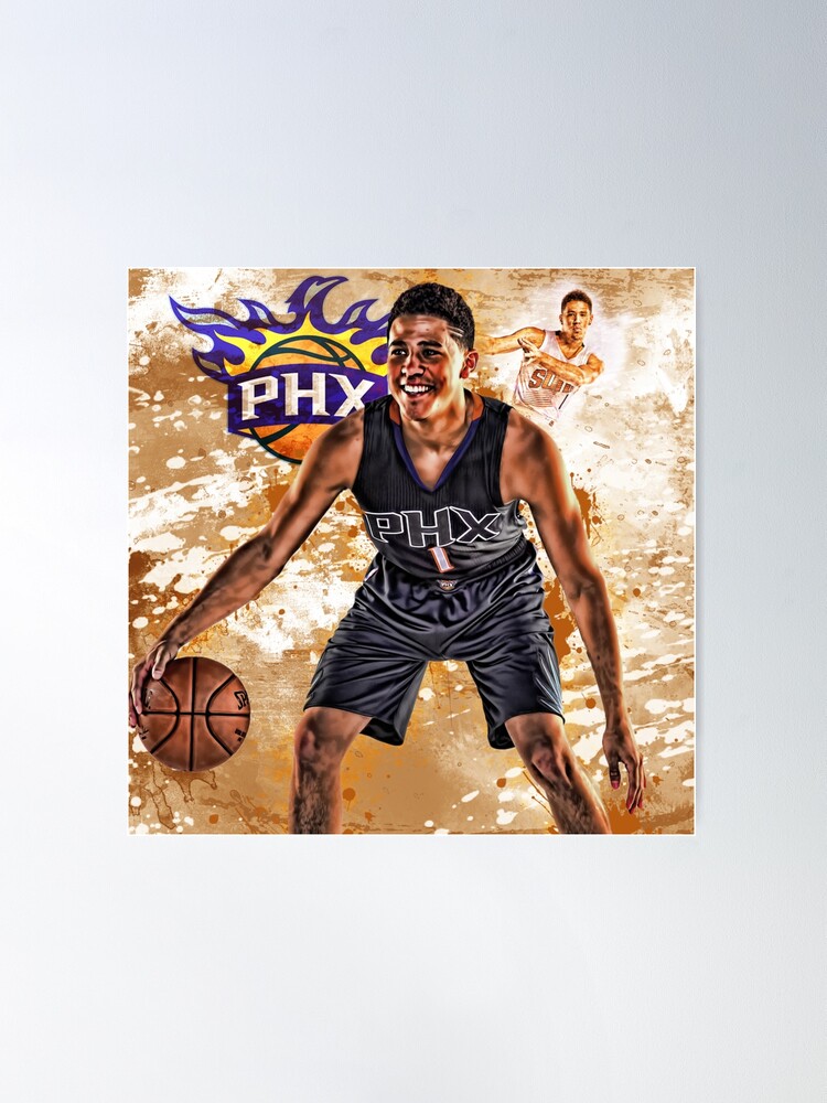 Wallpaper Devin Booker Illustration Poster for Sale by borjoijo56