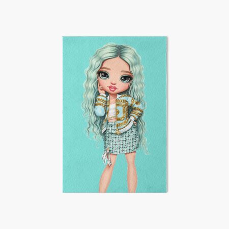rainbow high daphne minton art board print by redbubblofficia redbubble