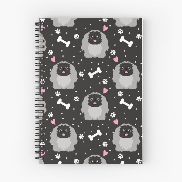 Item preview, Cute Gray Pekingese Peke designed and sold by Lulupainting.
