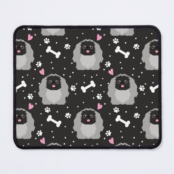Item preview, Cute Gray Pekingese Peke designed and sold by Lulupainting.