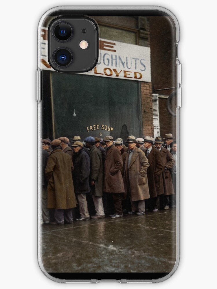 Al Capone S Soup Kitchen Chicago 1931 Iphone Case Cover By