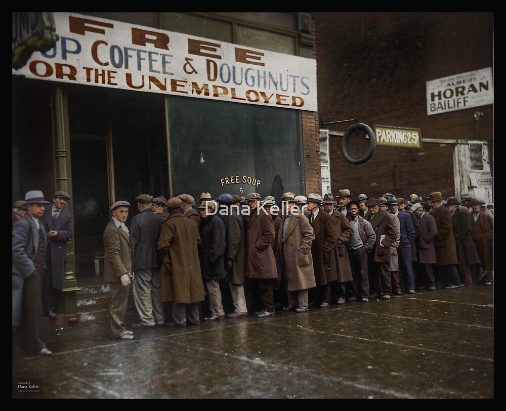 Al Capone S Soup Kitchen Chicago 1931 By Dana Keller Redbubble   Flat,1000x1000,075,f.u4 