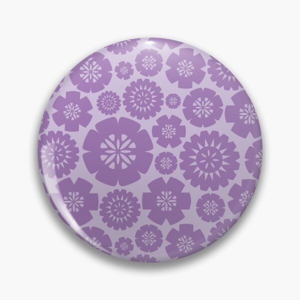 Item preview, Fijian Masi Flowers - Purple designed and sold by lolomastudio.