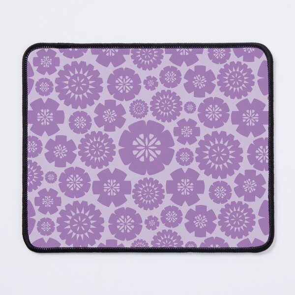 Item preview, Fijian Masi Flowers - Purple designed and sold by lolomastudio.
