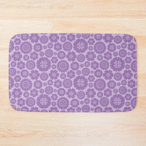 Item preview, Fijian Masi Flowers - Purple designed and sold by lolomastudio.