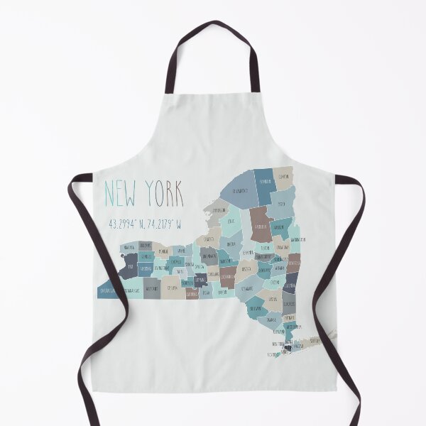 Item preview, New York State Map designed and sold by UrbanEpiphany.