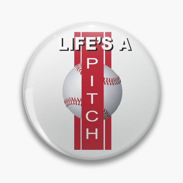 Item preview, Life's a Pitch, Baseball designed and sold by lmcvinco.