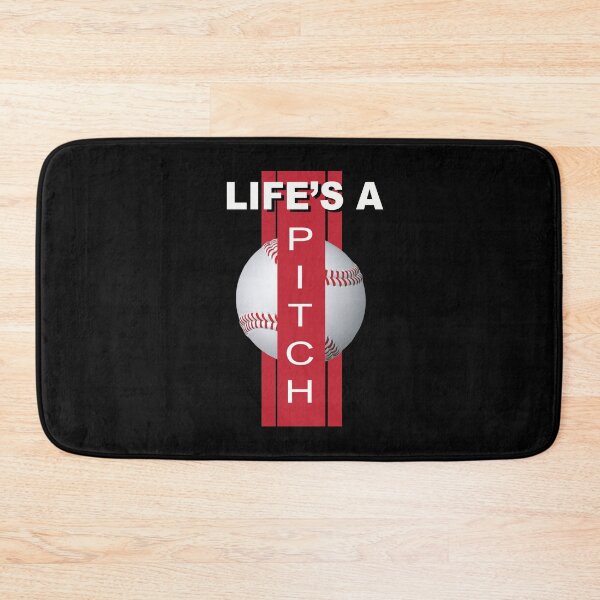 Item preview, Life's a Pitch, Baseball designed and sold by lmcvinco.