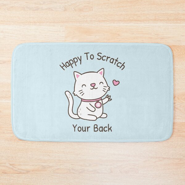 Item preview, Cute Cat With Claws Happy To Scratch Your Back designed and sold by rustydoodle.