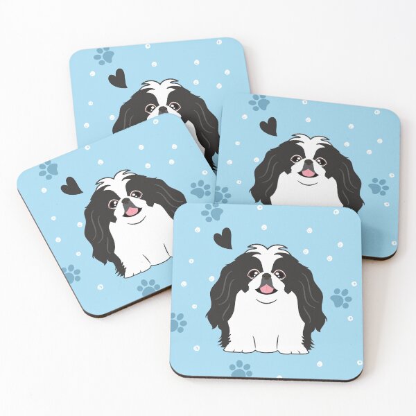 Item preview, Cute Parti Color Pekingese Peke designed and sold by Lulupainting.