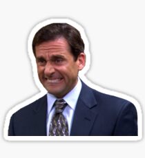michael scott Sticker