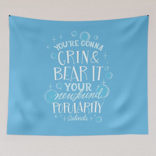 Item preview, Wicked Glinda Popular Musical Quote designed and sold by Kit Cronk.