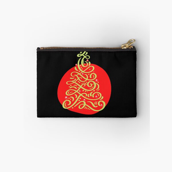 Item preview, Hand Drawn Ornamental Christmas tree with balls illustration designed and sold by Red-ElYoubi.