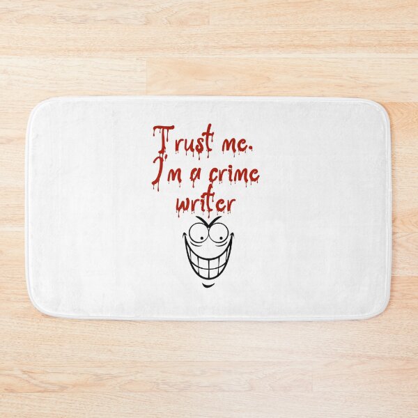 Item preview, Trust Me, I'm a crime writer designed and sold by Scribblehound.