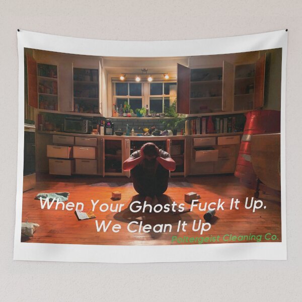 Item preview, Poltergeist Cleaning Co. designed and sold by endersgabi99.
