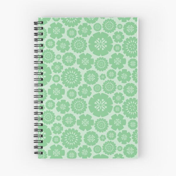 Item preview, Fijian Masi Flowers - Green designed and sold by lolomastudio.