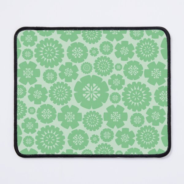 Item preview, Fijian Masi Flowers - Green designed and sold by lolomastudio.