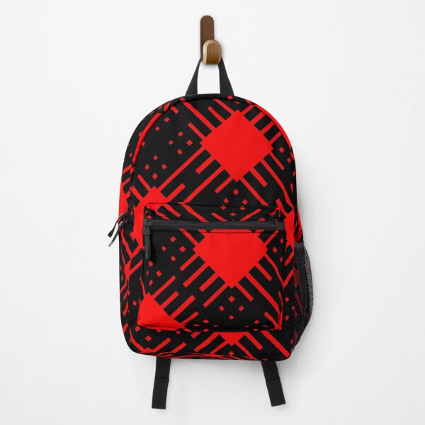Item preview, Criss Cross Angled Dash Line Pattern 2 in Black and Red designed and sold by Neil Feigeles.