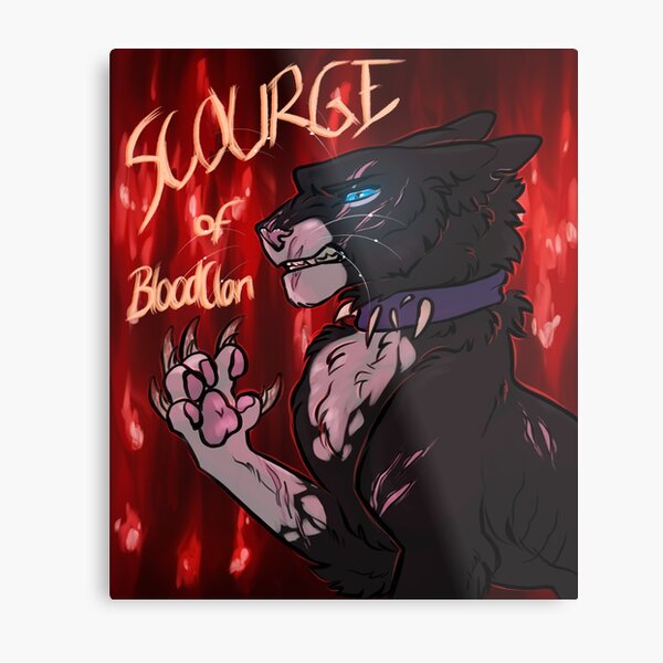 Warrior Cats Villain Scourge Postcard by NRArtGraph