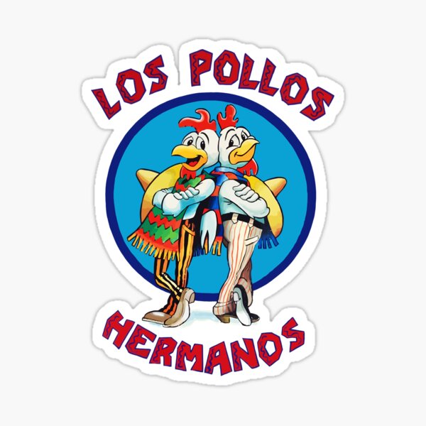 los-pollos-hermanos-essential-sticker-by-marliepineda-redbubble