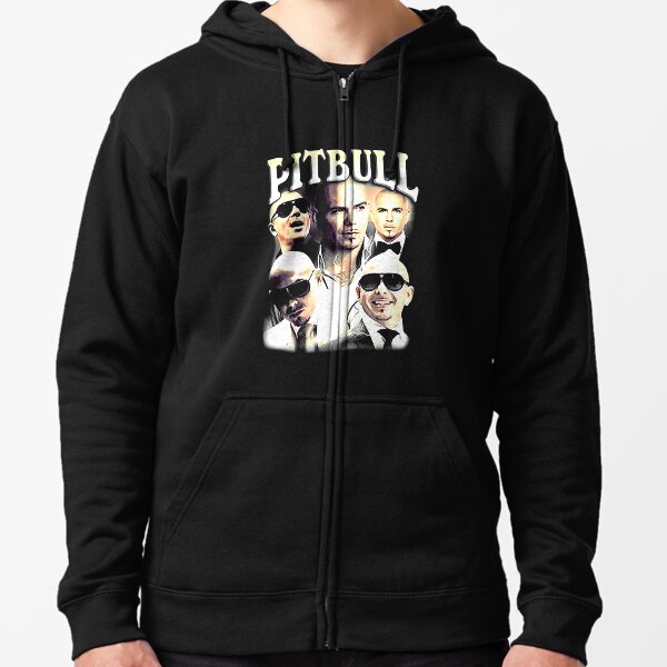 pitbull zip up hoodies