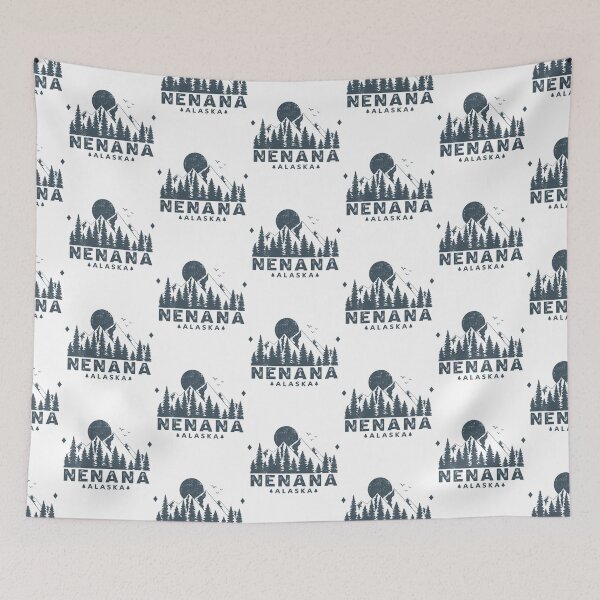 Item preview, Nenana Alaska Mountain View designed and sold by Home-Spirit.