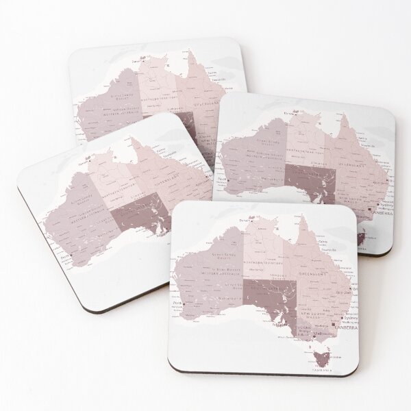 Item preview, Australia Map designed and sold by UrbanEpiphany.