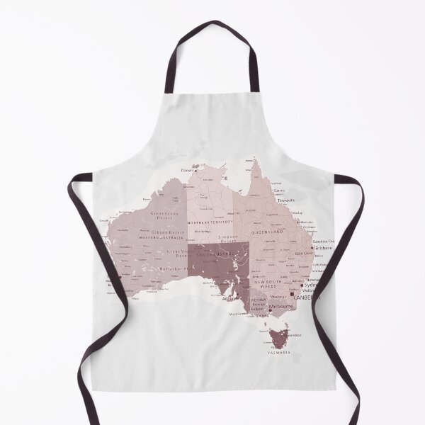 Item preview, Australia Map designed and sold by UrbanEpiphany.