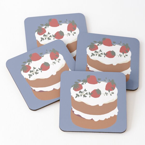 Item preview, Strawberry Cake designed and sold by anikasart.