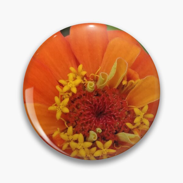 Item preview, Orange Flower Photograph designed and sold by LaLaTextiles.