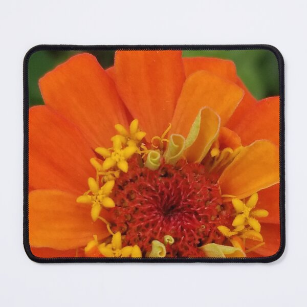 Item preview, Orange Flower Photograph designed and sold by LaLaTextiles.