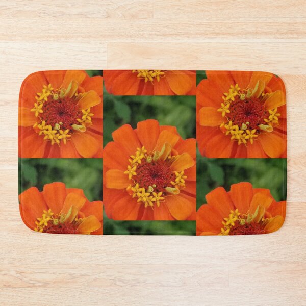 Item preview, Orange Flower Photograph designed and sold by LaLaTextiles.