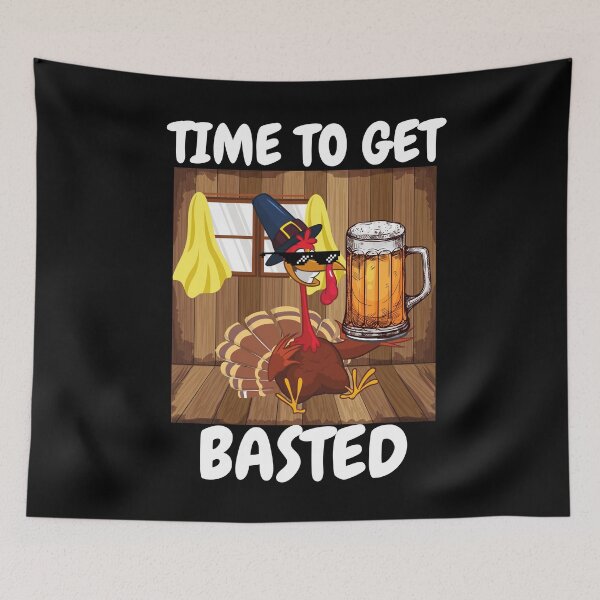 Item preview, Time To Get Basted Thanksgiving Shirt designed and sold by PuPPuB.